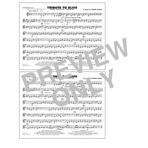 Tribute To Elvis Dont Be Cruel And All Shook Up - Eb Baritone Sax