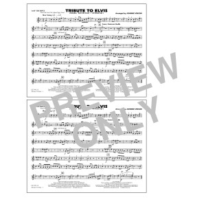 Tribute To Elvis Dont Be Cruel And All Shook Up - 1st Bb Trumpet