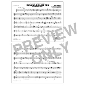 I Wan'na Be Like You - Bb Tenor Sax