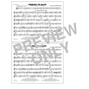 Tribute To Elvis Dont Be Cruel And All Shook Up - Eb Alto Sax