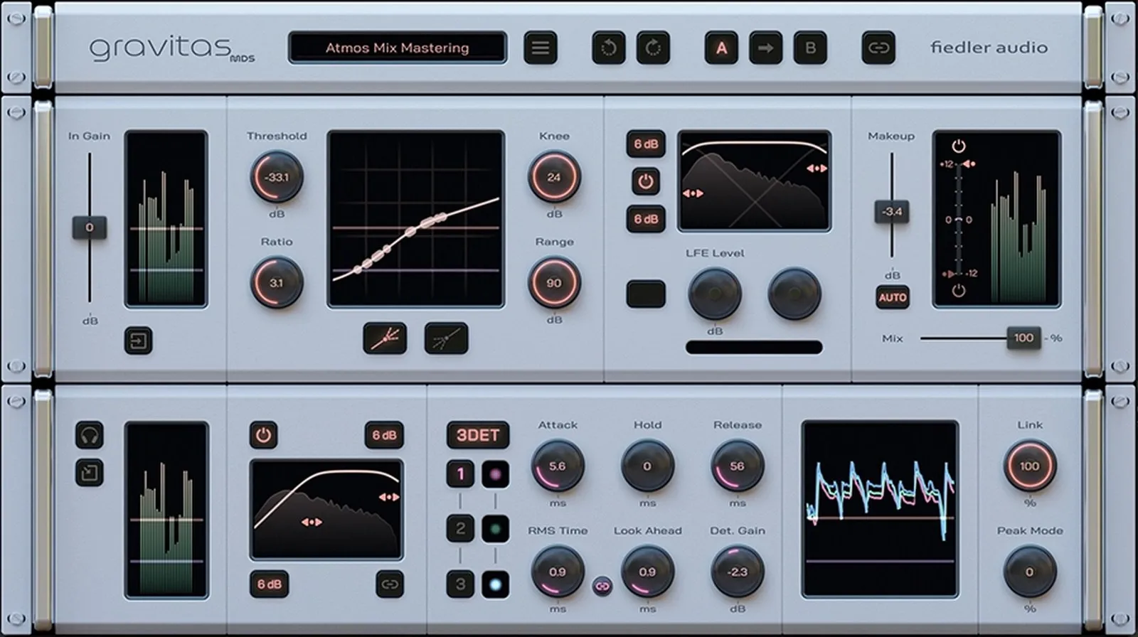 Gravitas MDS, el compresor multicanal de Fiedler Audio