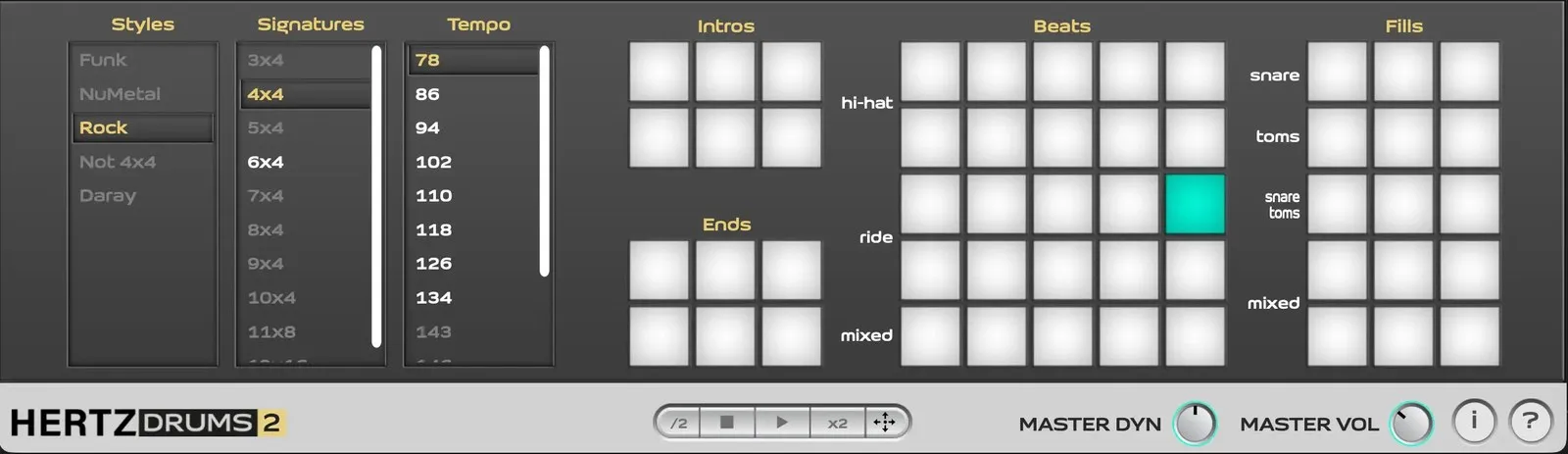 Hertz Drums 2 - MIDI groove player