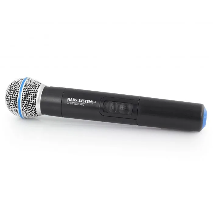 Nady DW Series: sistema inalámbrico digital para músicos Sistema inalámbrico Nady con micrófono de mano y receptor UHF