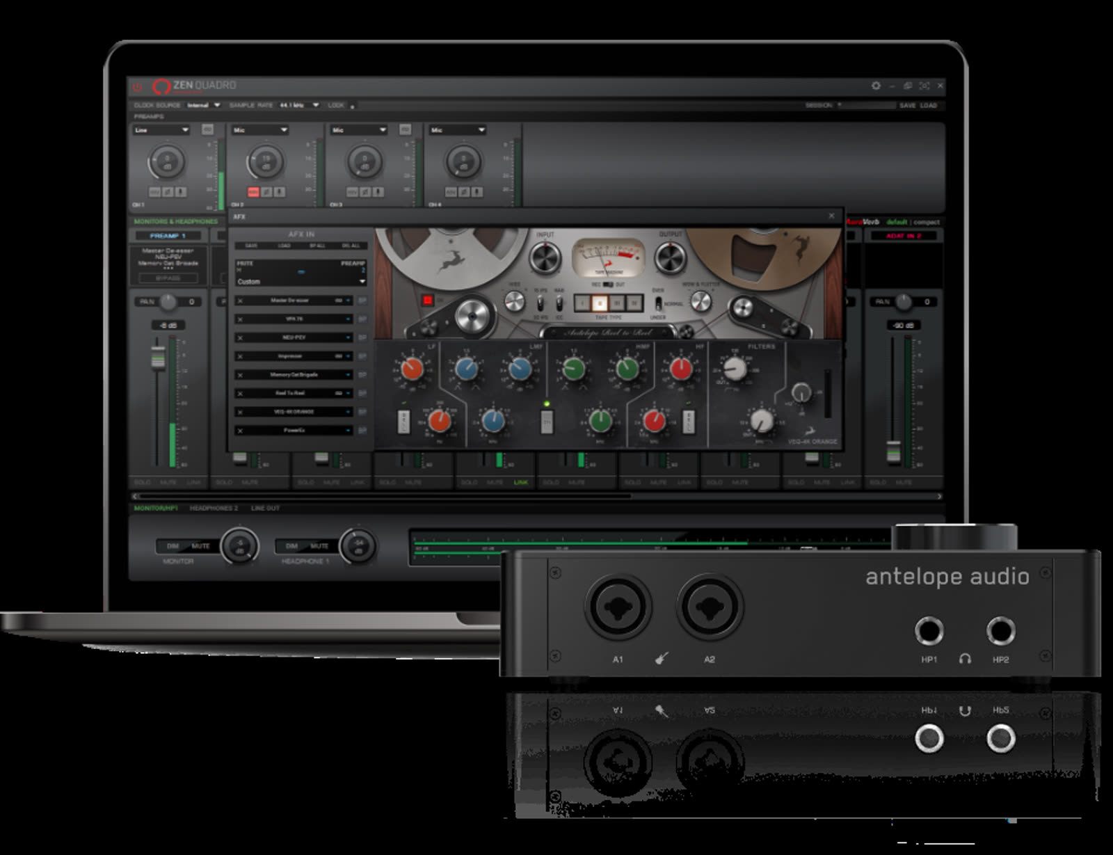 Antelope Audio - Interface logicielle Synergy Core