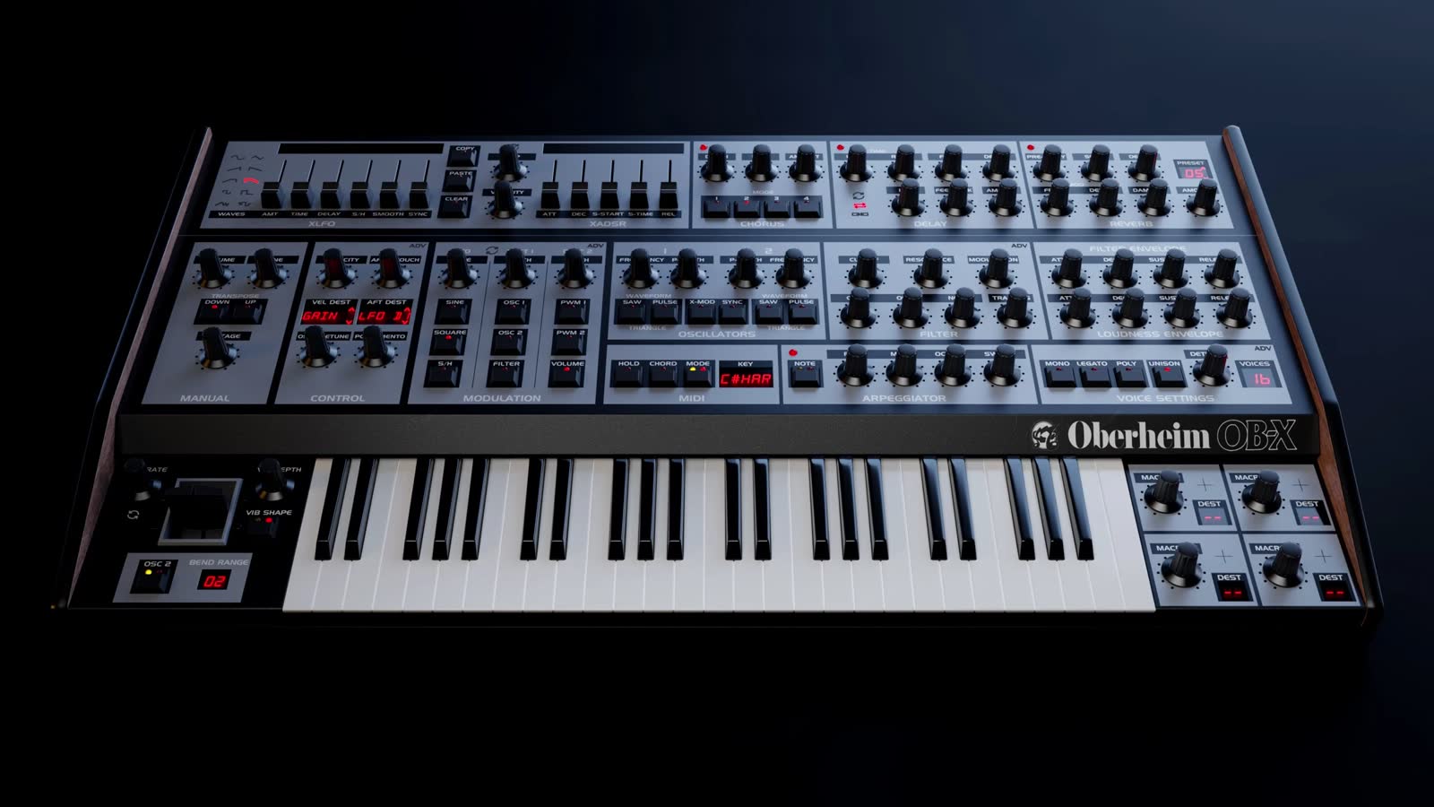 Oberheim OB-X par GForce Software