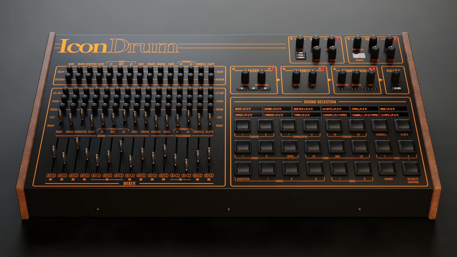 GForce IconDrum - Boîte à rythmes virtuelle