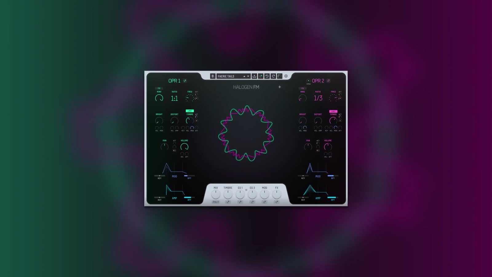 GForce Halogen FM - Synthèse FM