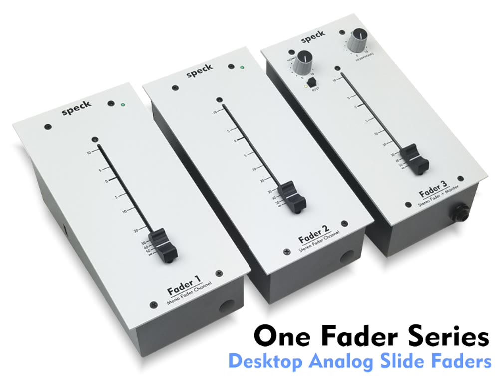 Speck Electronics OneFader series