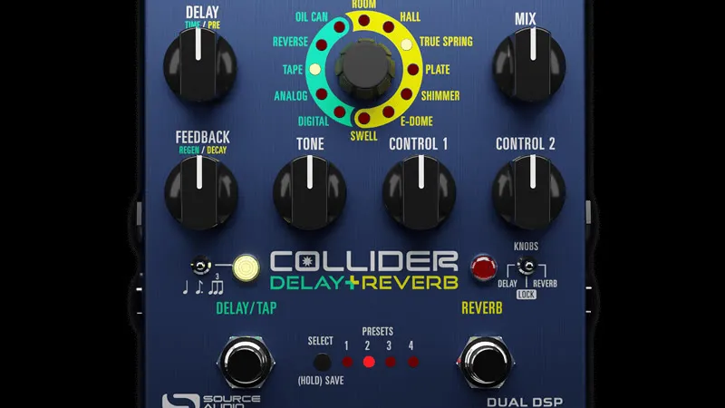 Source Audio Collider Delay + Reverb