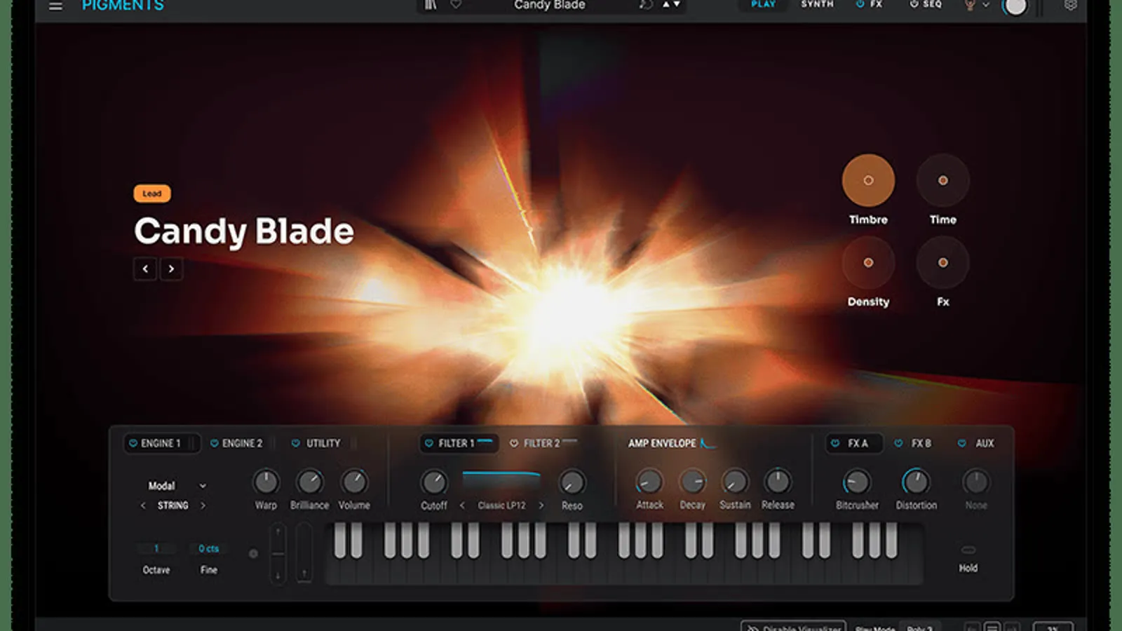 Arturia Pigments - synthétiseur logiciel de sound design