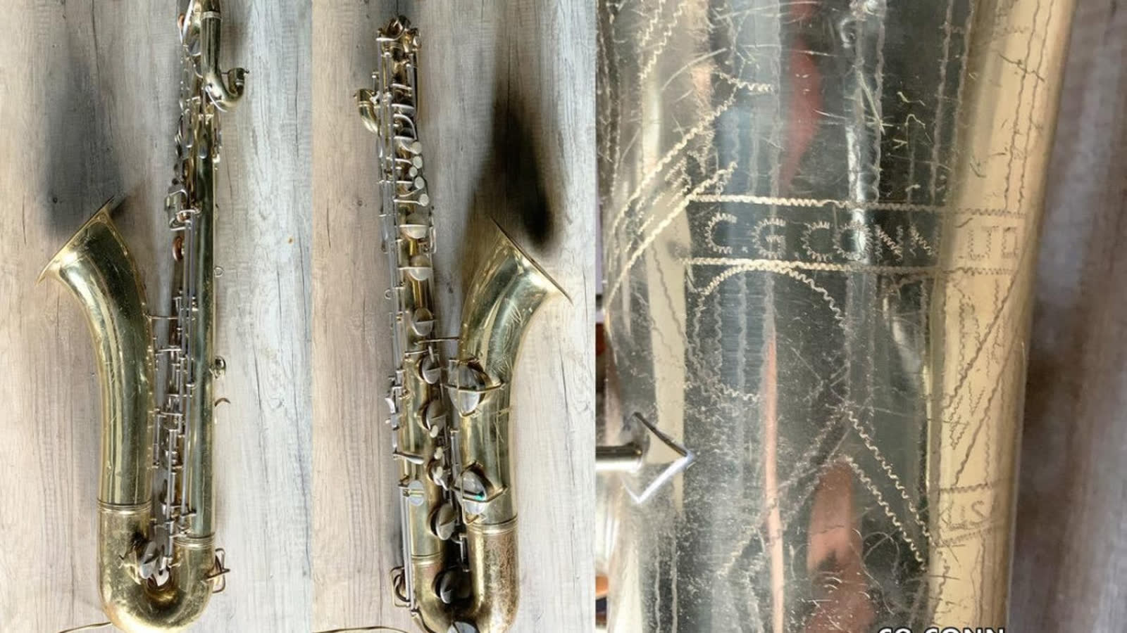 Saxophone baryton C.G. Conn 12M