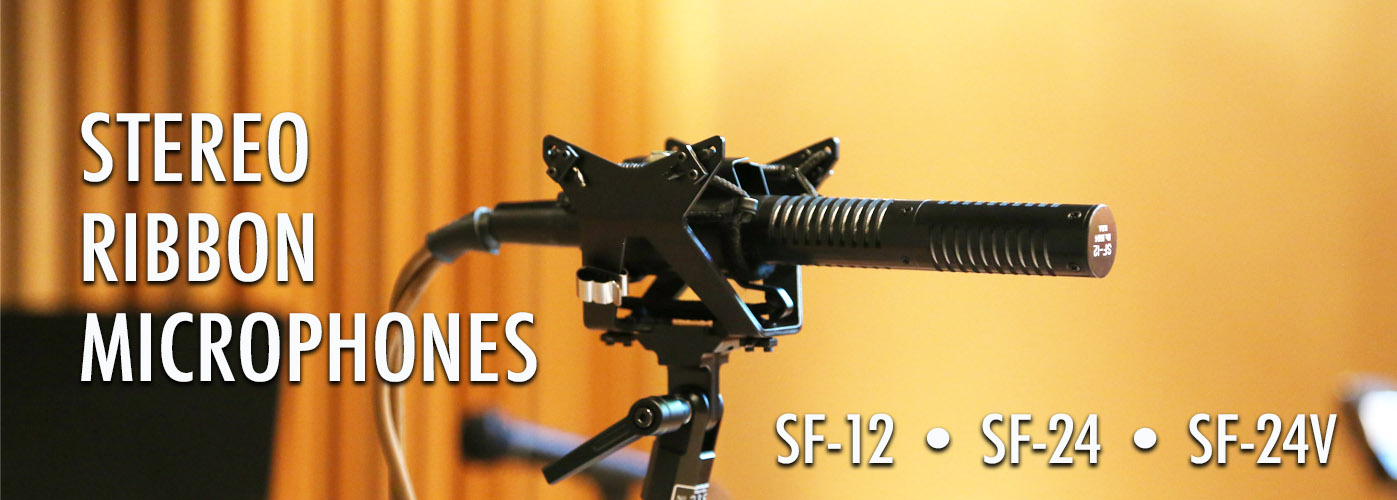 Royer SF-12 et SF-24 microphones ruban stéréo