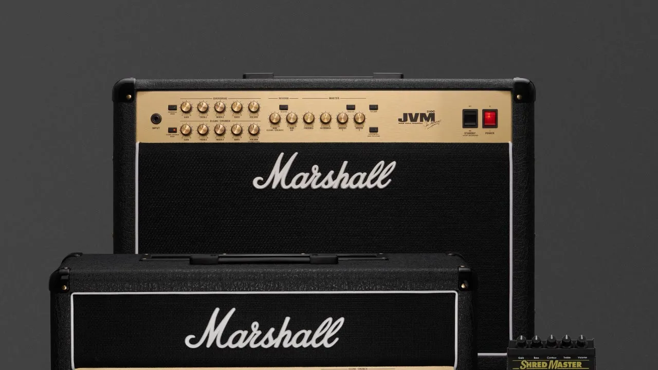 Vintage Marshall Verstärker gestapelt