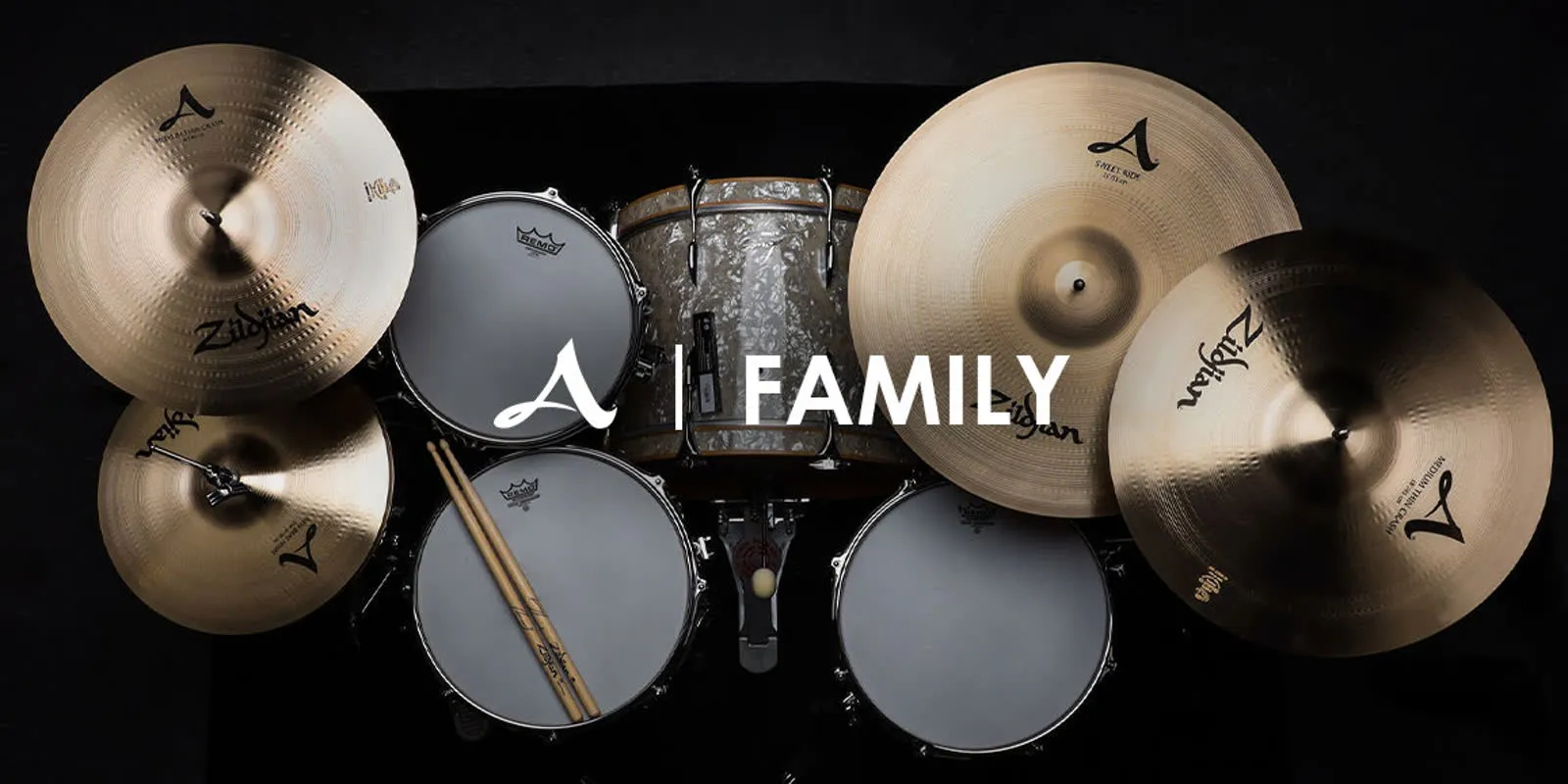 Familia A Zildjian - Sonido clásico y versátil