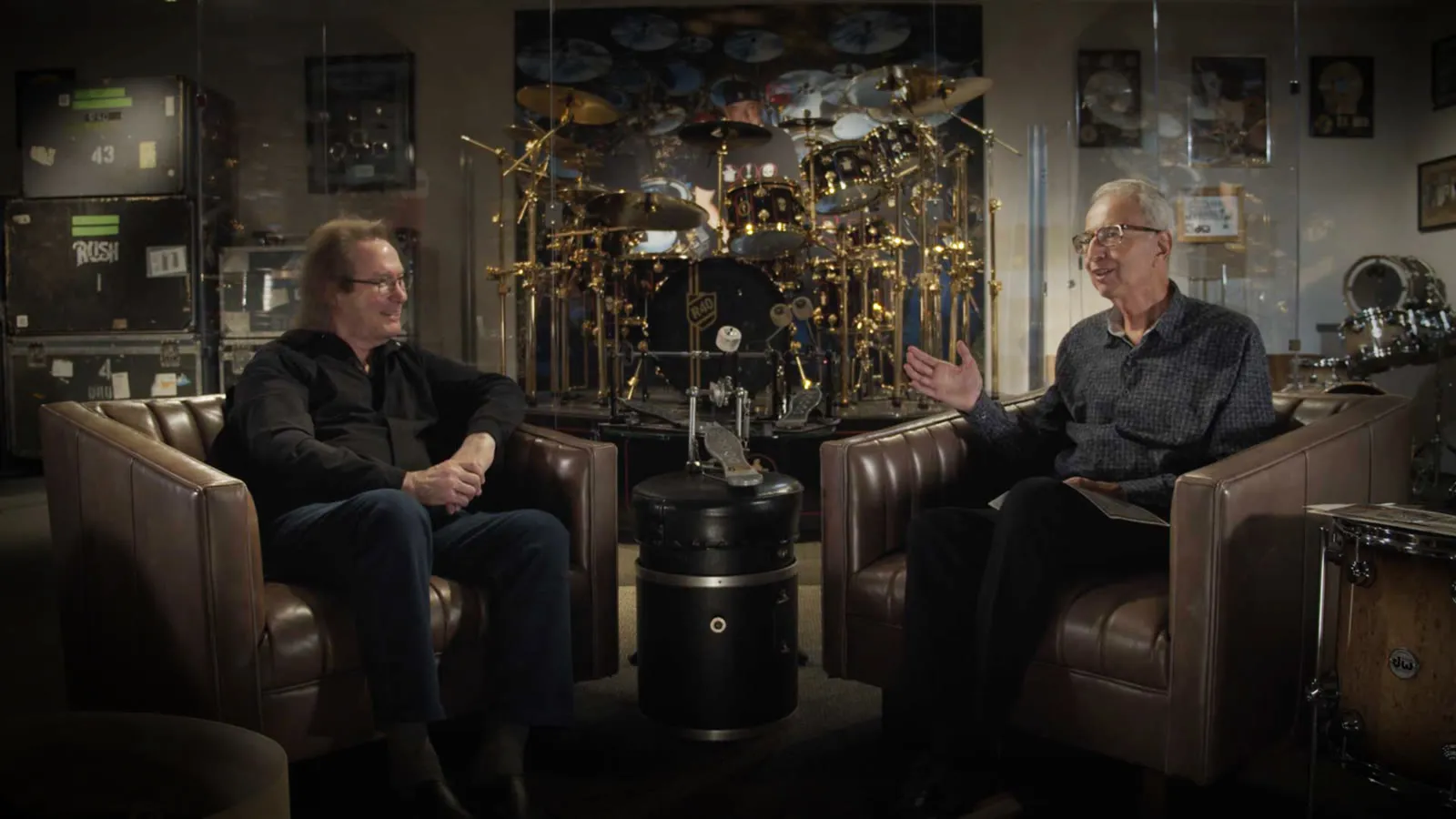 Don Lombardi et John Good - fondateurs de DW Drums