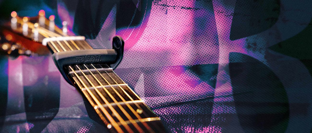 Ernie Ball Flex Capo - capodastre guitare