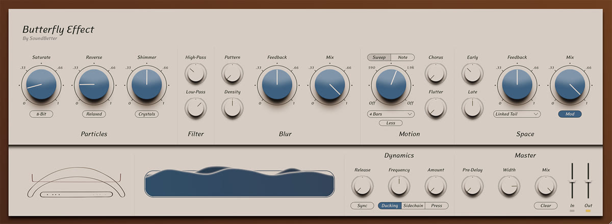 Plugin Alliance Butterfly Effect - Effets creatifs
