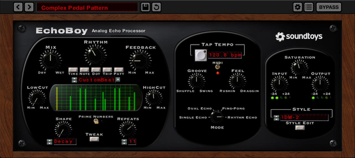 Soundtoys EchoBoy - Plugin de delay vintage avec modélisation analogique