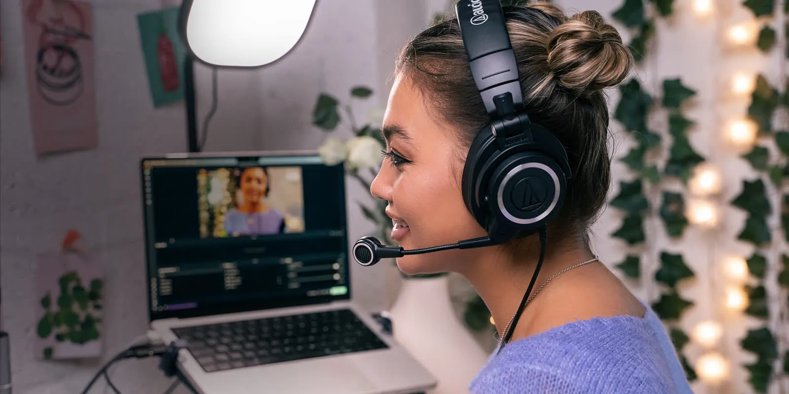 Casque streaming Audio-Technica ATH-M50xSTS