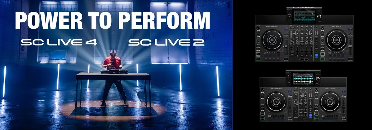 Denon DJ SC LIVE, die autonome 2- und 4-Kanal-Losung für DJs