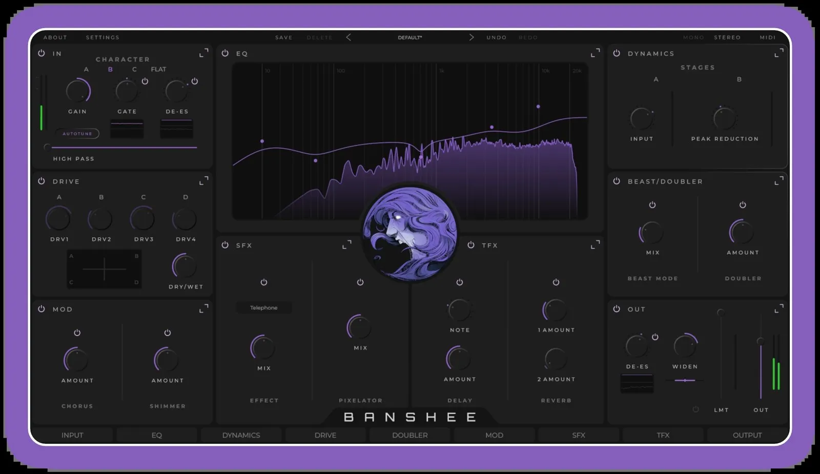 Aurora DSP interface Banshee