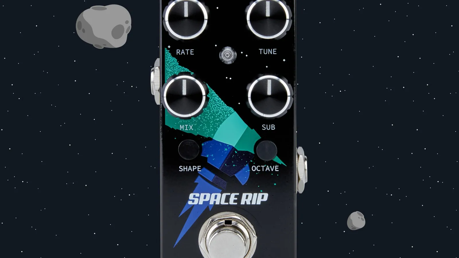 Pedal Pigtronix Space Rip, sintetizador analógico