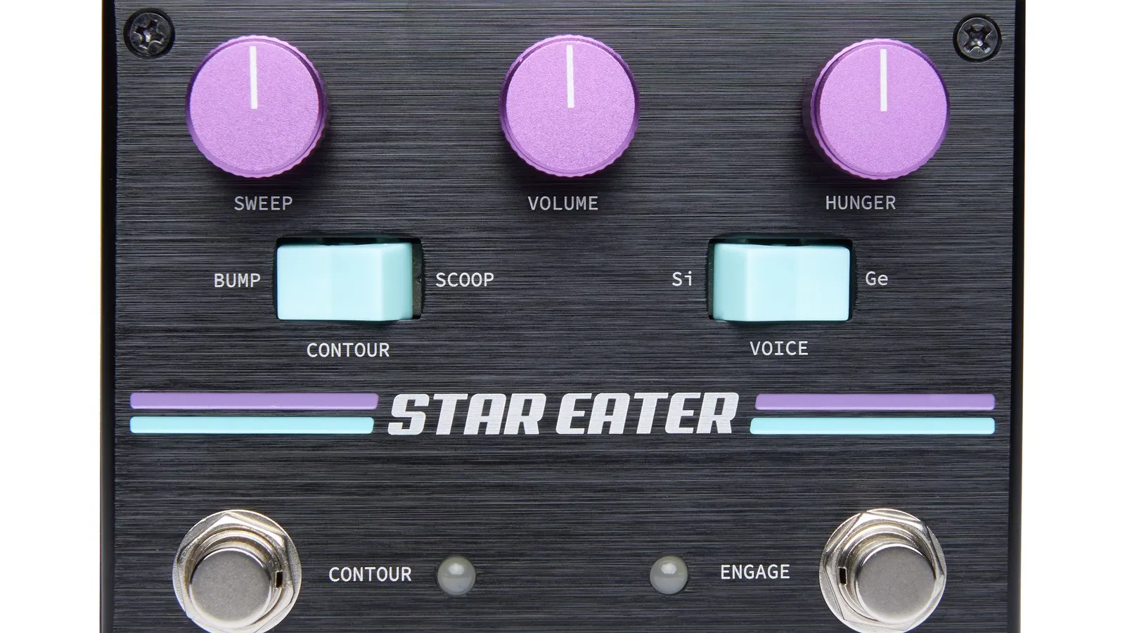 Pedal Pigtronix Star Eater, fuzz analógico