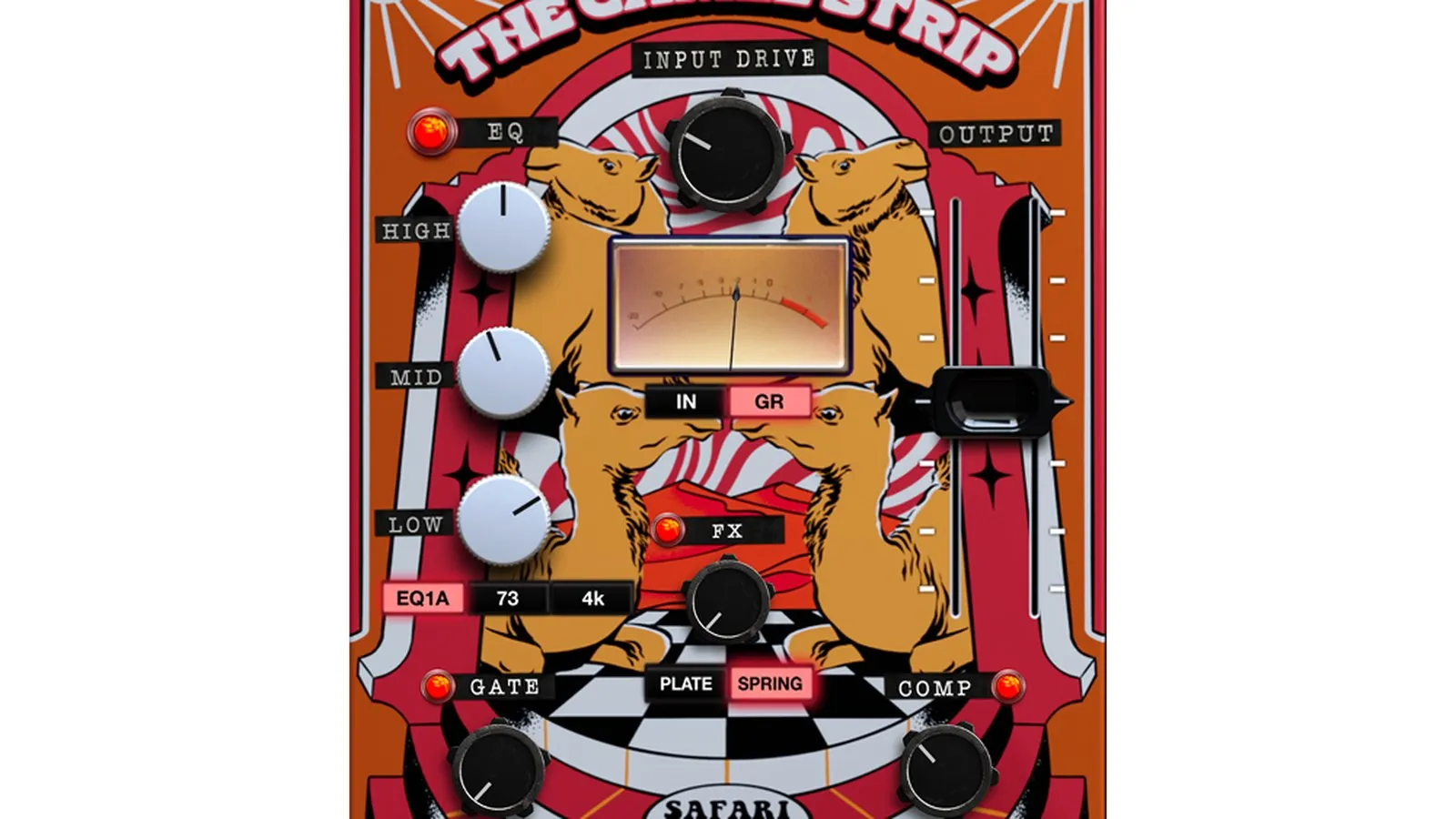 Safari Audio The Camel Strip - plugin de traitement dynamique