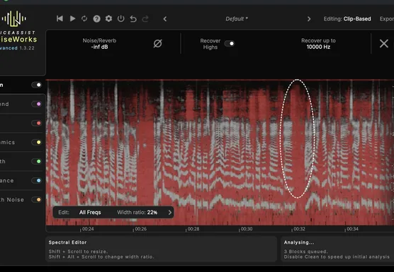 NoiseWorks VoiceAssist : nettoyez vos voix et gagnez du temps